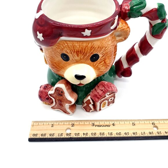 Tis The Season Teddy Bear Holiday Mug Decoration Display Collection Christmas - Picture 9 of 9